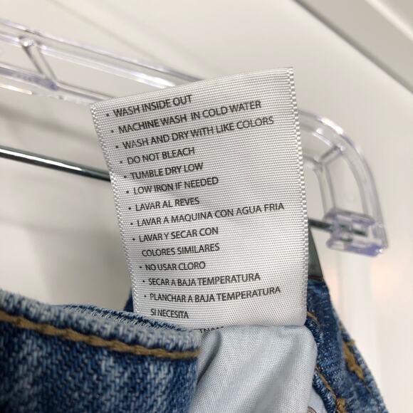 KanCan Womens Artemis High Rise Boyfriend Distressed Jeans Size 13/30 Med Wash - Picture 10 of 11